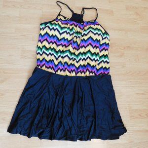 One Piece Swim Dress (Swimsuit) with Built-In Panty - Size XXXL (size 22-24)